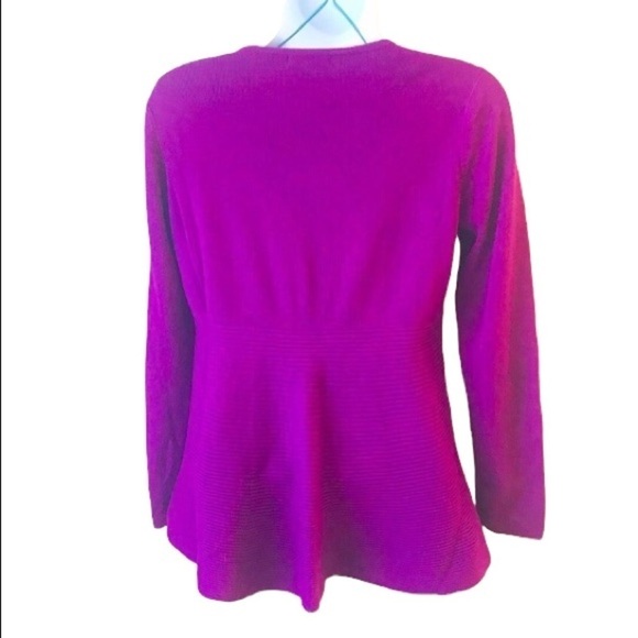 Alfani Rich Purple Sweater - Picture 5 of 6